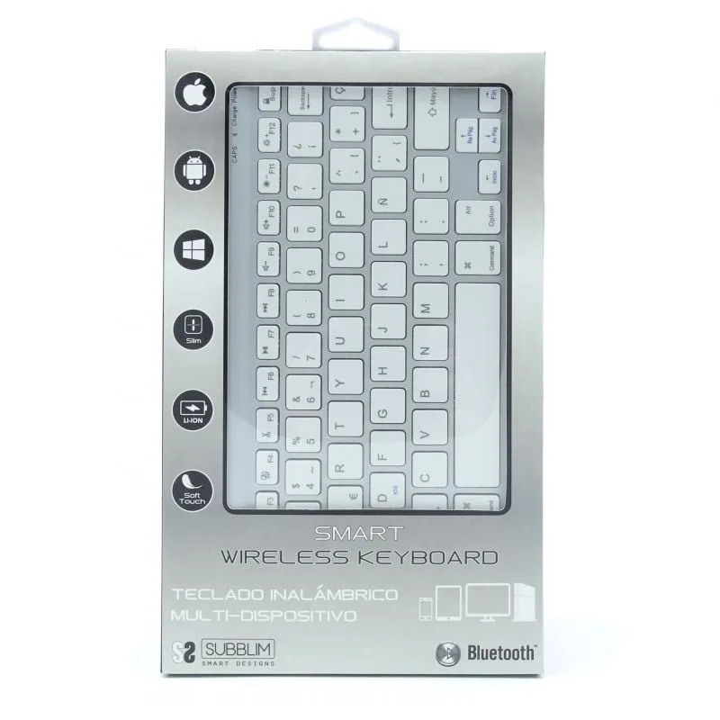 Teclado Compacto Inalámbrico Subblim Smart, foto 3