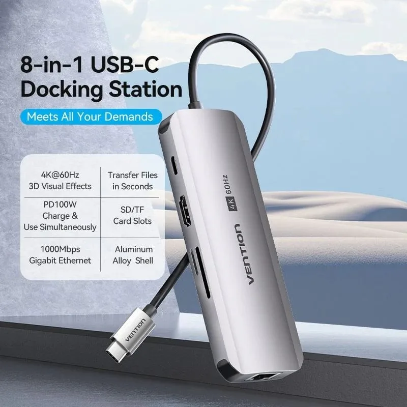 Docking USB Tipo-C Vention TQKHB, foto 2