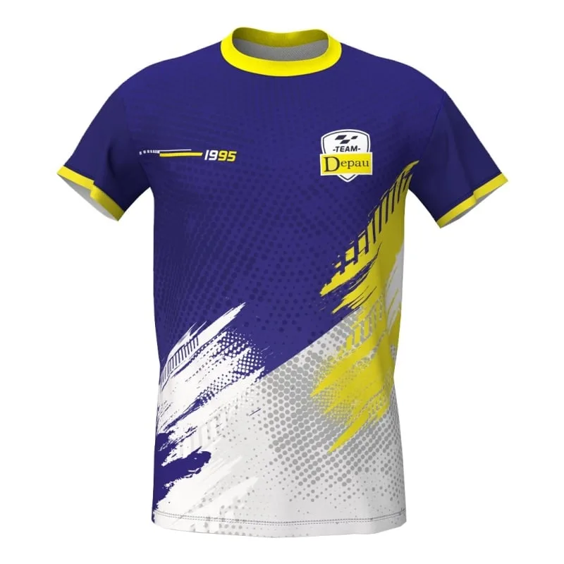 Camiseta Depau Team de tejido tecnico - Talla S