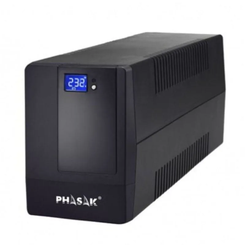 SAI Línea Interactiva Phasak 1000 VA LCD