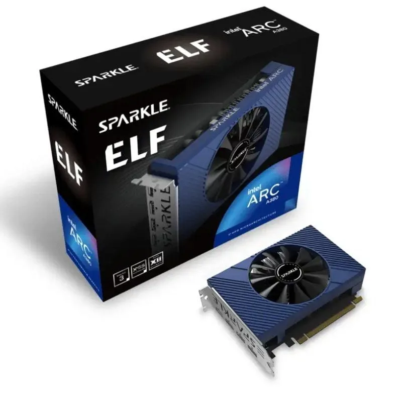 Tarjeta Gráfica Sparkle Intel Arc A380 ELF