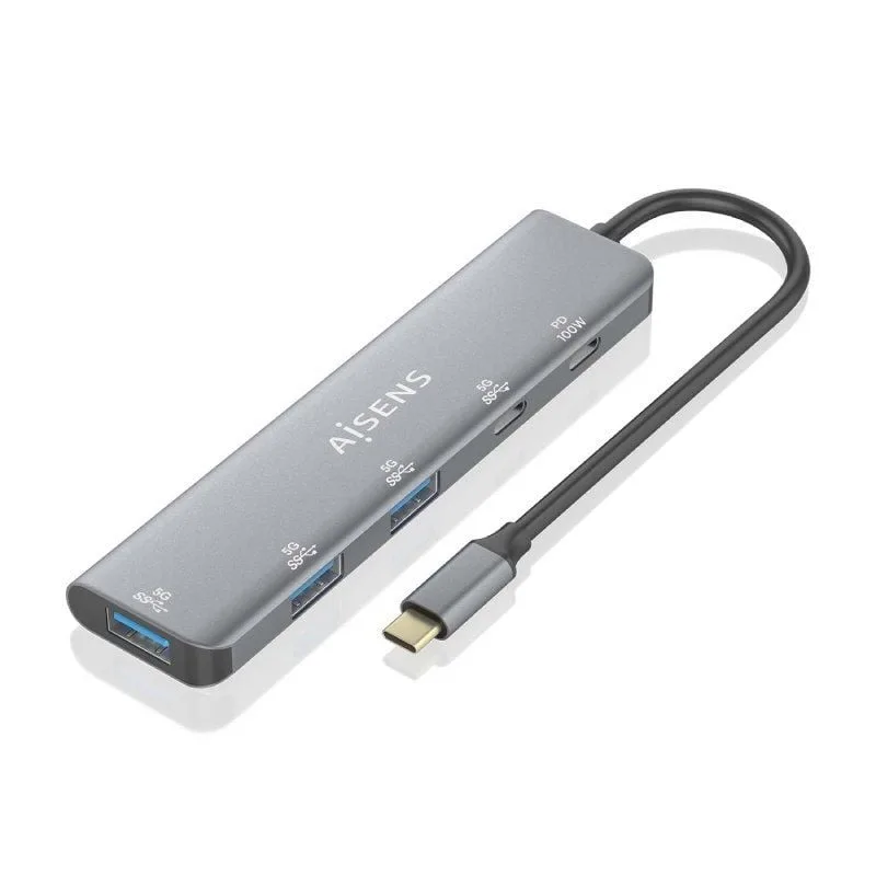 Hub USB Tipo-C Aisens A109-0857