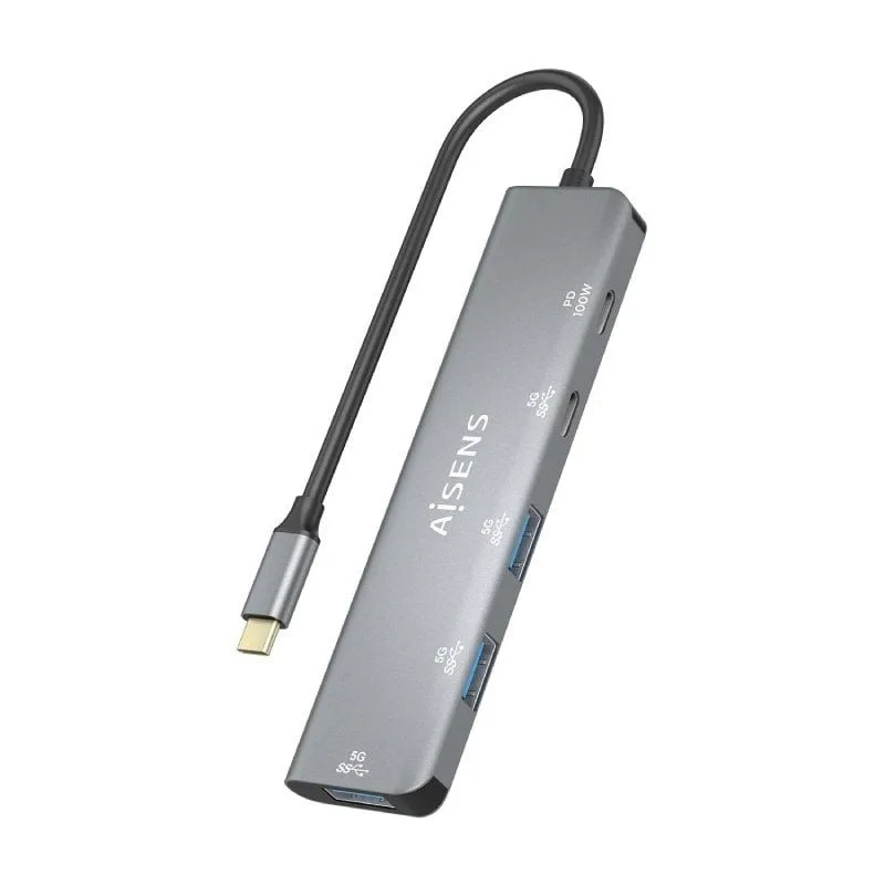 Hub USB Tipo-C Aisens A109-0857, foto 3
