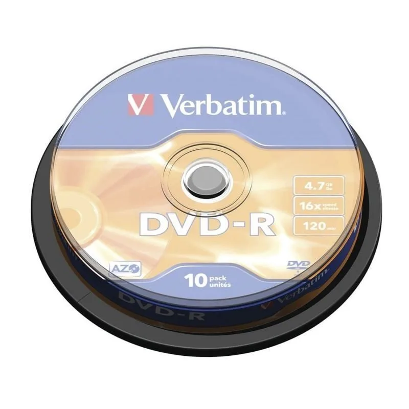 DVD-R Verbatim Advanced AZO 16X