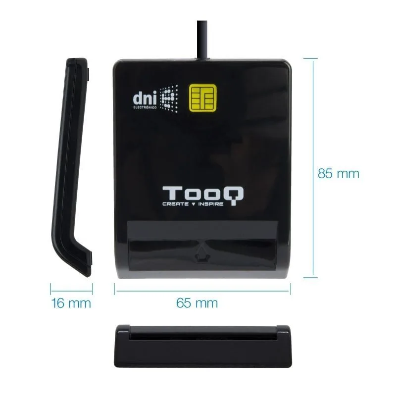 Lector de DNI TooQ TQR-210B, foto 2
