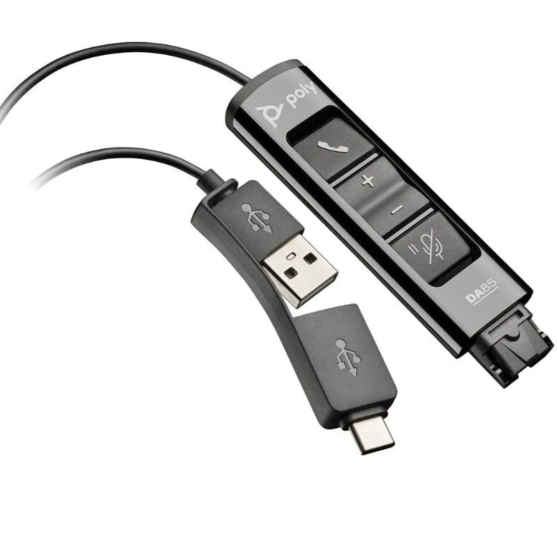 Adaptador QD USB Poly DA85 786C7AA