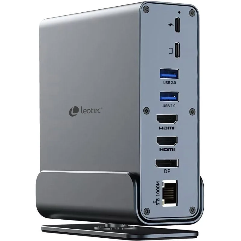 Docking USB Tipo-C Leotec LEDS06