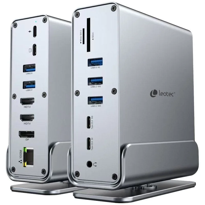 Docking USB Tipo-C Leotec LEDS06, foto 2