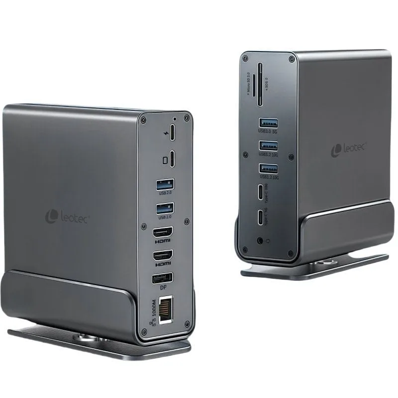 Docking USB Tipo-C Leotec LEDS06, foto 3