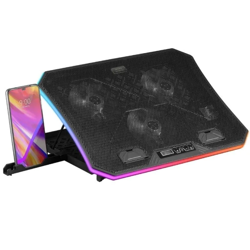 Soporte Refrigerante Mars Gaming MNBC6 para Portátiles hasta 19"