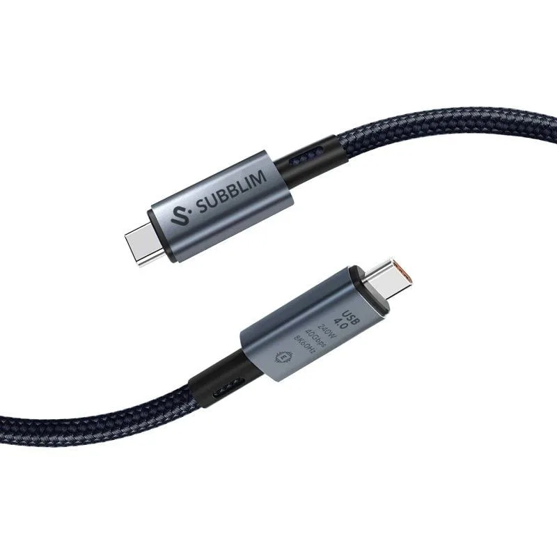 Cable USB 4.0 Tipo-C Subblim Cable High