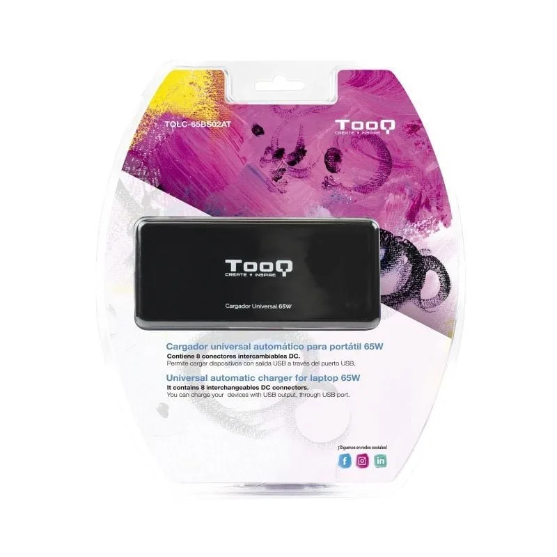 Cargador de Portátil TooQ TQLC-65BS02AT, foto 5