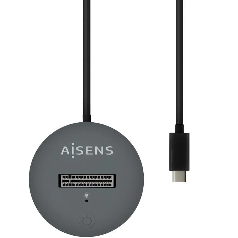 Dock USB Tipo-C para SSD M2 SATA/NVMe Aisens ASUC-M2D014-GR, foto 2