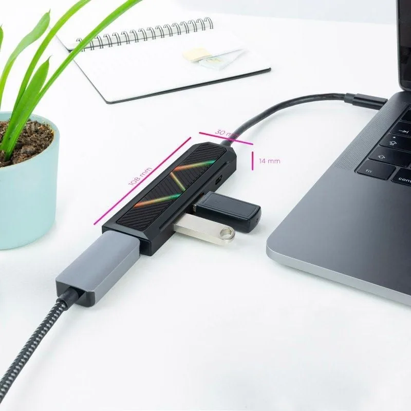 Docking USB Tipo-C Nanocable 10.16.0401, foto 3