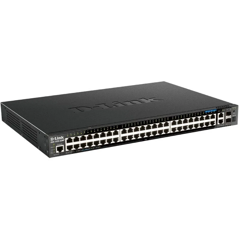 Switch Gestionable D-Link DGS-1520-52MP/E 52 Puertos, foto 2
