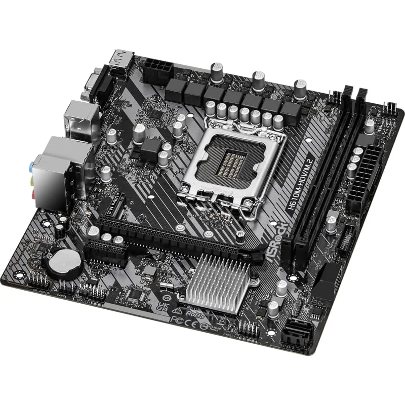 Placa Base Asrock H610M-HDV M2 R2 Socket 1700, foto 3