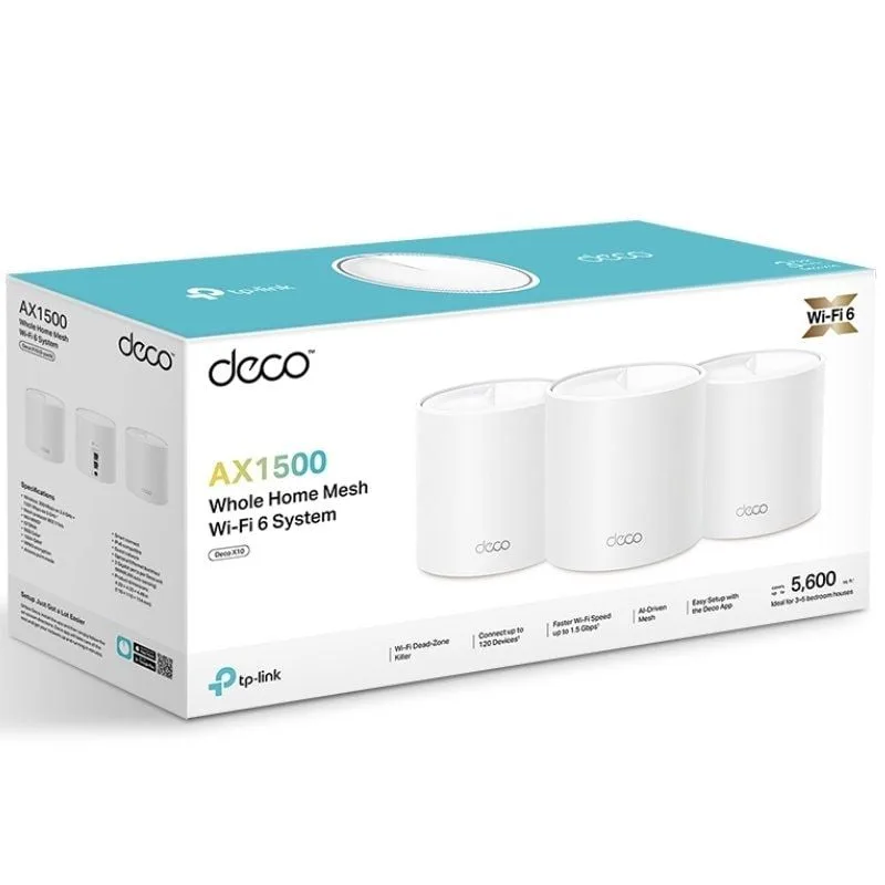 Sistema Mesh TP-Link Deco X10 1500Mbps, foto 2