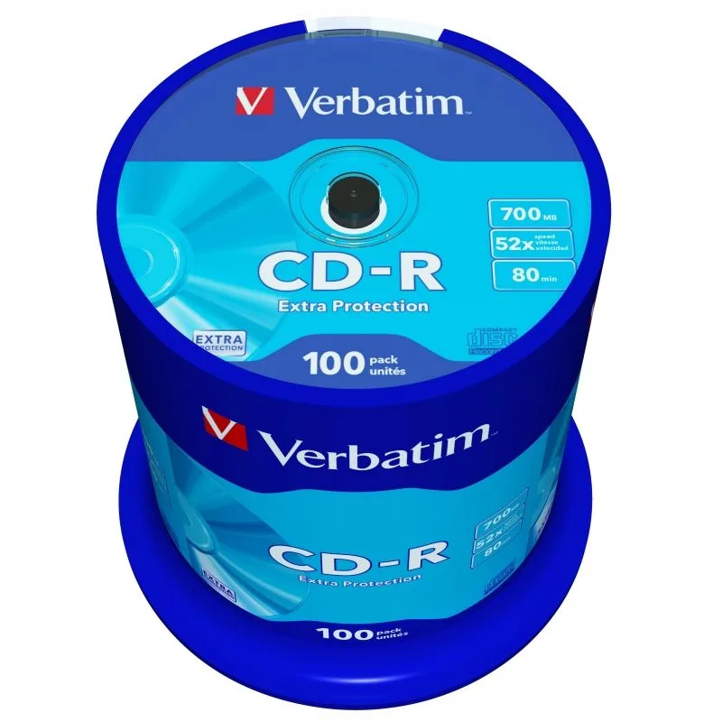 CD-R Verbatim Datalife 52X, foto 2