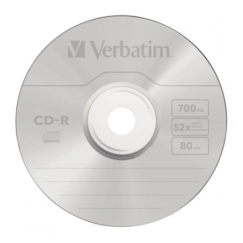 CD-R Verbatim Datalife 52X, foto 3