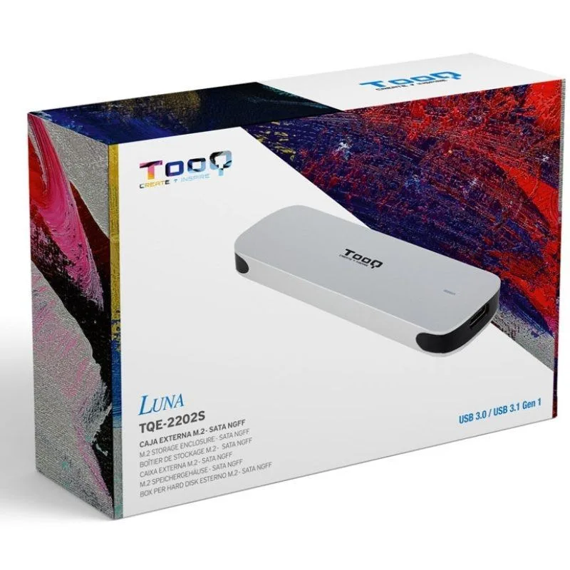 Caja Externa para Disco SSD M.2 TooQ TQE-2202S, foto 5