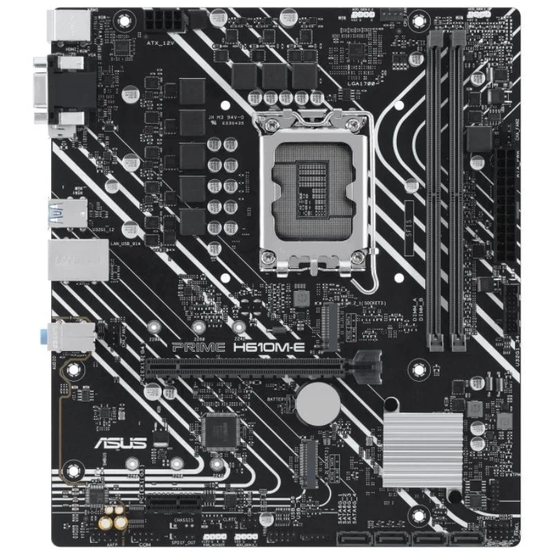 Placa Base Asus Prime H610M-E-CSM, foto 2