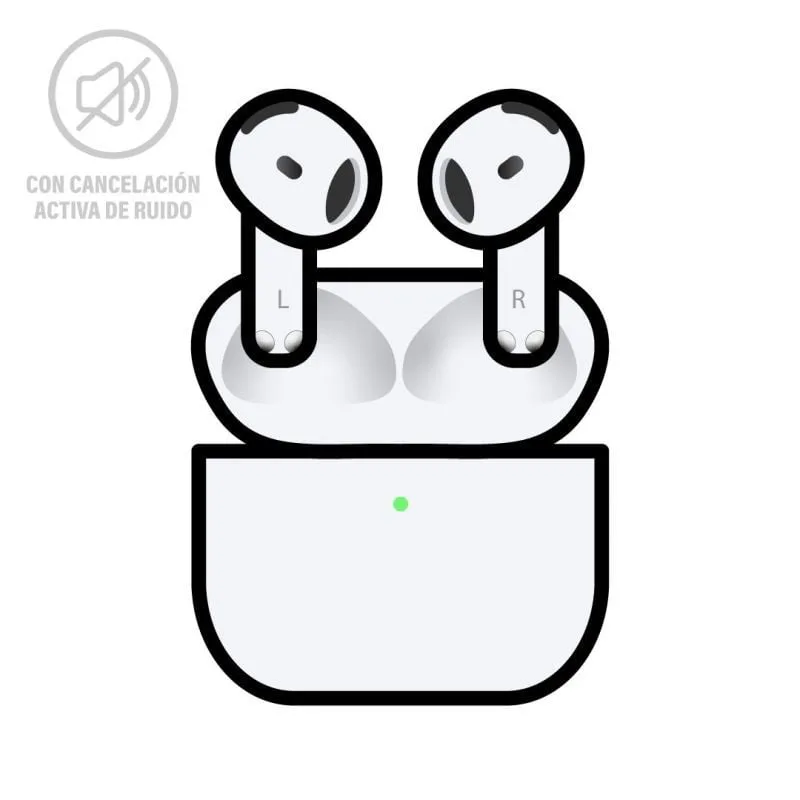 Auriculares Bluetooth Apple Airpods V4 4a Generacion