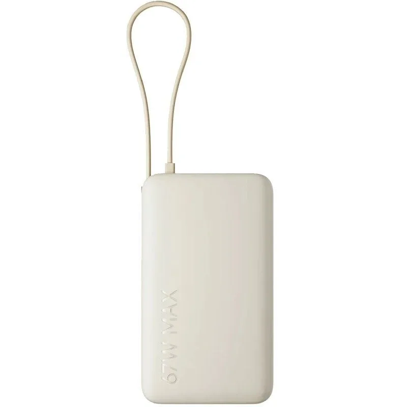 Powerbank 10000mAh Xiaomi 67W Power Bank Integrated Cable