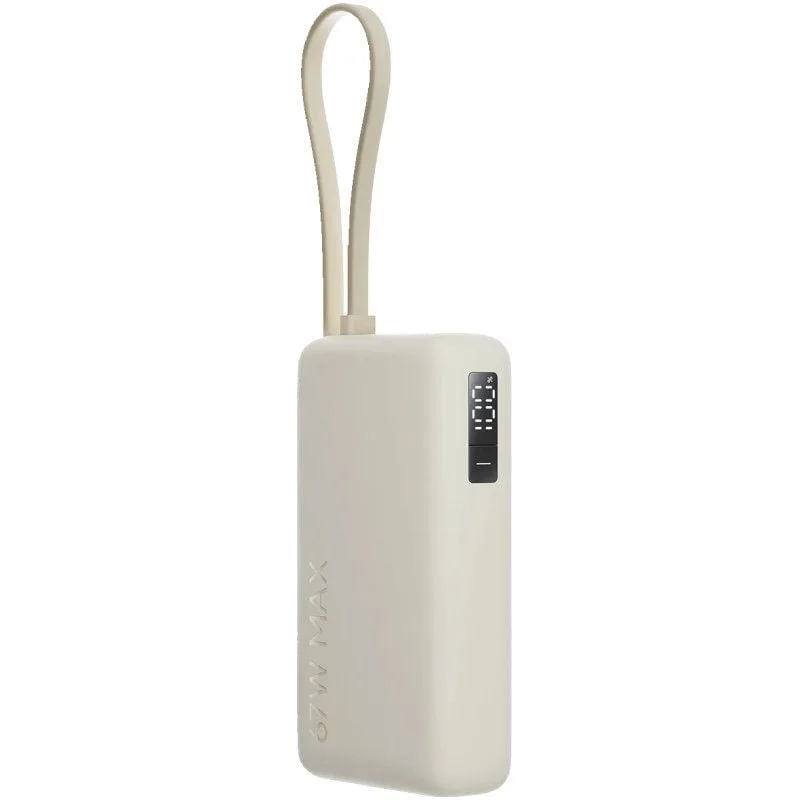Powerbank 10000mAh Xiaomi 67W Power Bank Integrated Cable, foto 3