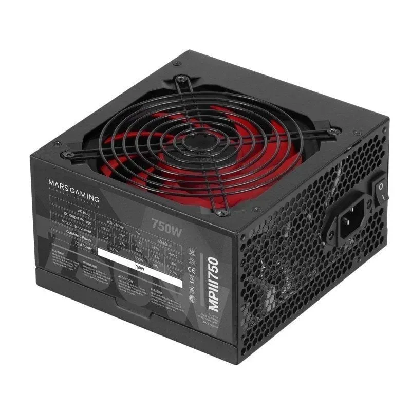 Fuente de Alimentación Mars Gaming MPIII750