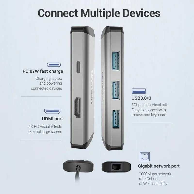 Docking USB Tipo-C Vention CNCHB, foto 3