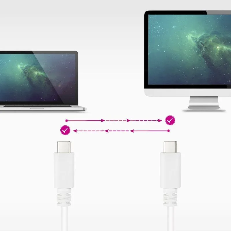 Cable USB 2.0 Tipo-C Nanocable 10.01.2301-L150-W, foto 5