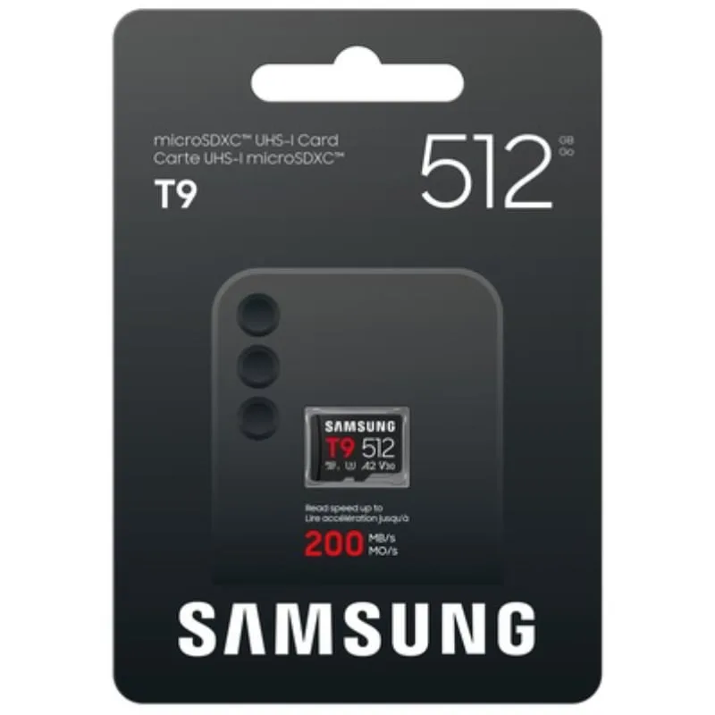 Tarjeta de Memoria Samsung T9 512GB microSD XC, foto 2