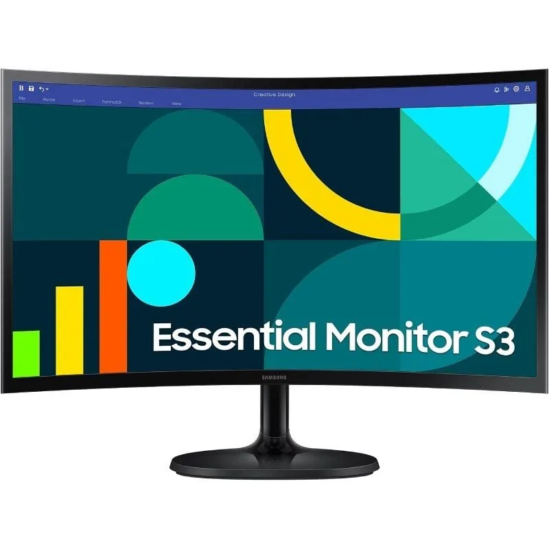 Monitor Profesional Curvo Samsung Essential Monitor S3 S36GD S24D364GAU