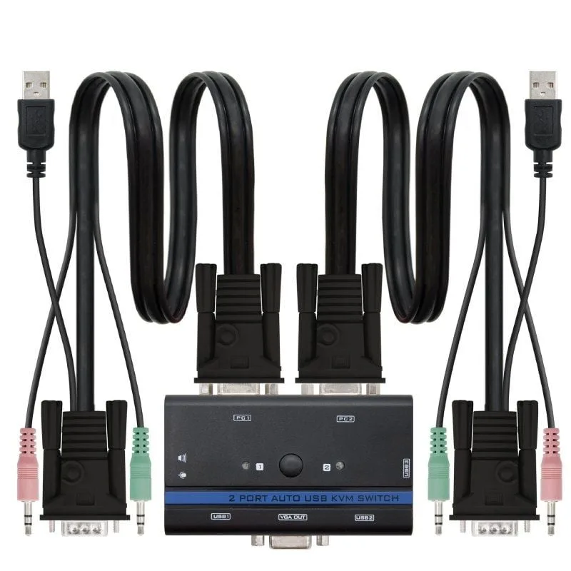 KVM Switch Nanocable 10.12.0001