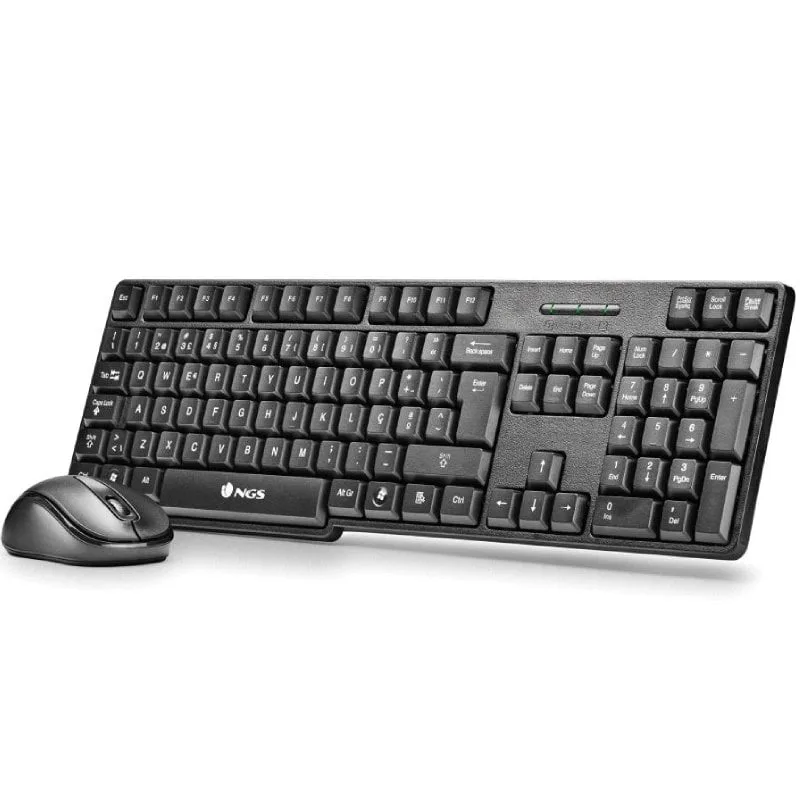 Teclado y Ratón Inalámbricos NGS Euphoria KIT