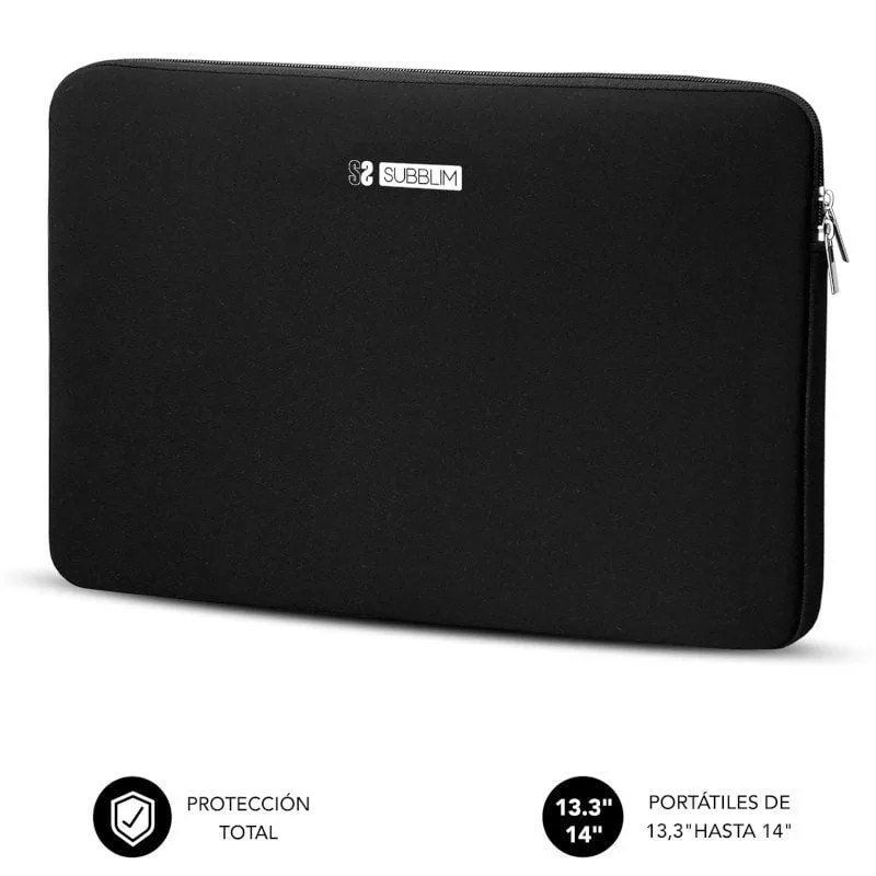 Funda Subblim Business Laptop Sleeve Neoprene para Portátiles 13.3"-14"