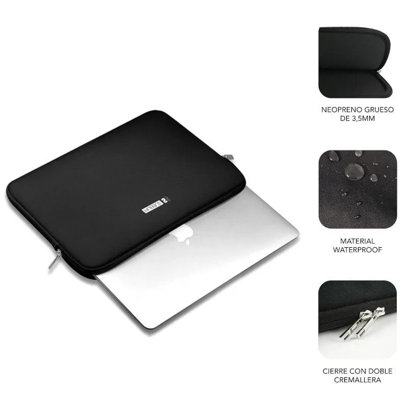 Funda Subblim Business Laptop Sleeve Neoprene para Portátiles 13.3"-14", foto 3