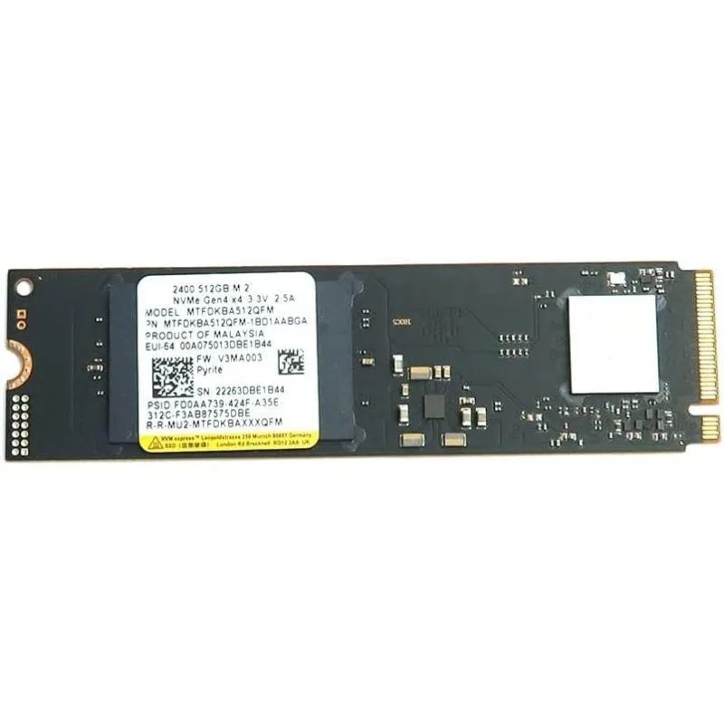 Disco SSD Micron 2400 512GB