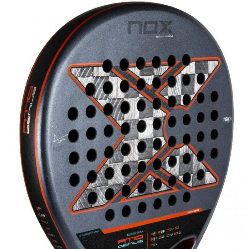 Pala de Pádel NoxSport AT10 Luxury Genius Alum 18K 2025 (Agustín Tapia), foto 5