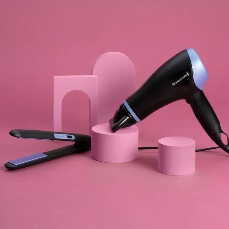 Pack Secador y Plancha para el Pelo Remington Style Essentials, foto 5