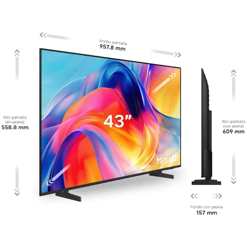 Televisor Samsung Mini LED M72H 43", foto 2