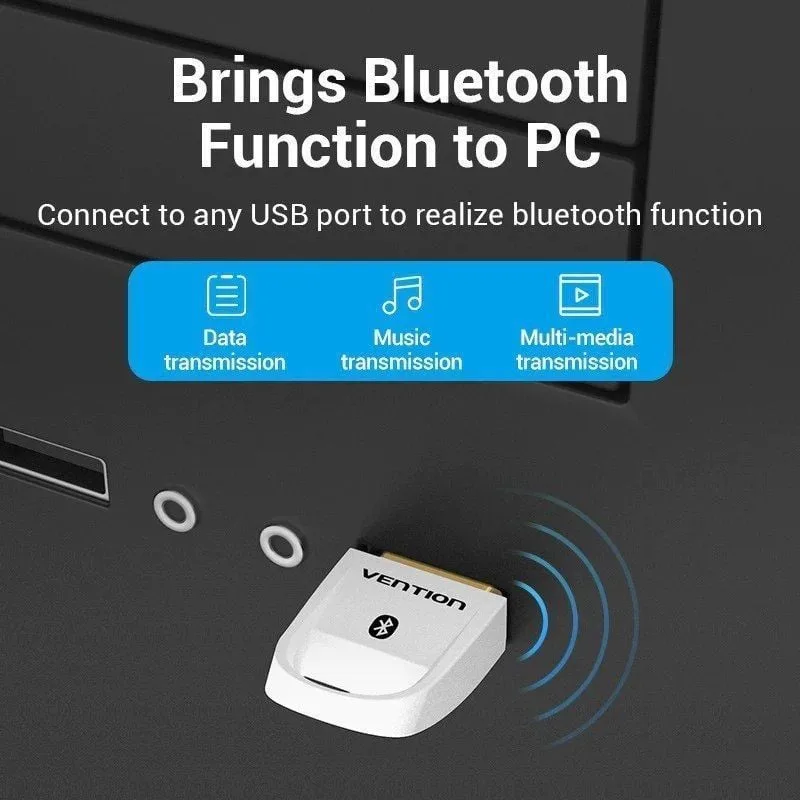 Adaptador USB - Bluetooth 5.0 Vention CDSW0, foto 2