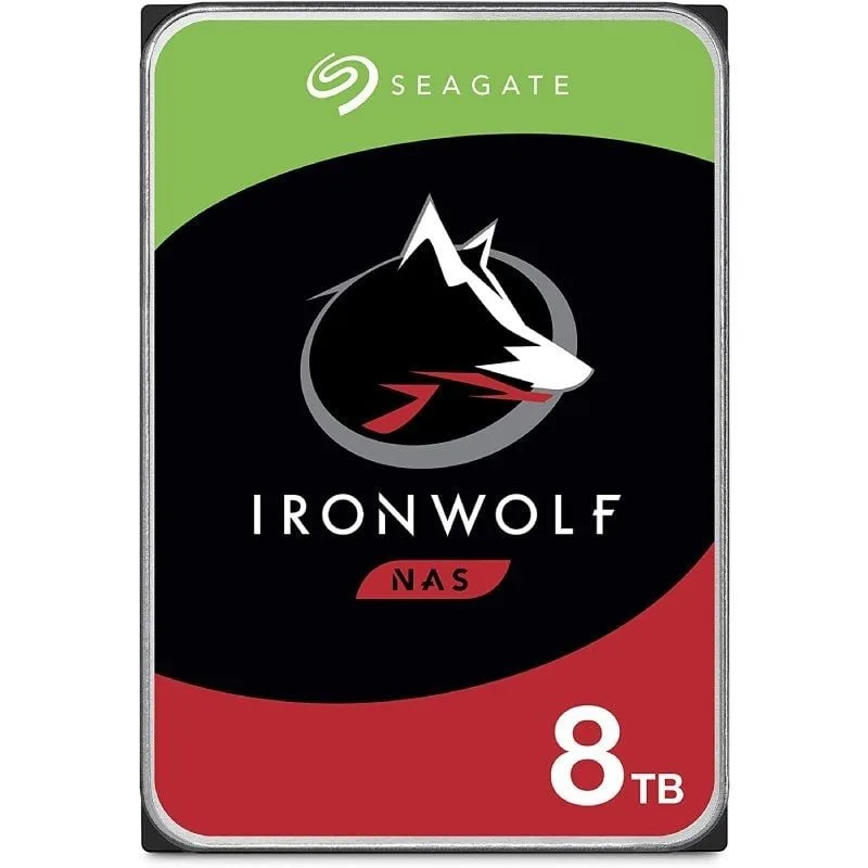 Disco Duro Seagate IronWolf NAS ST8000VN004 8TB