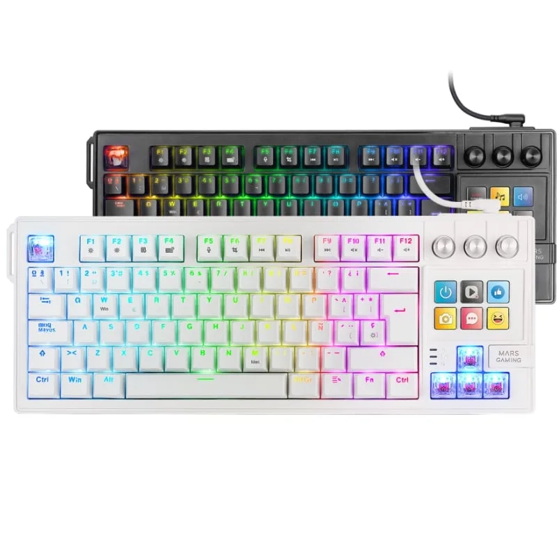 Teclado Gaming Mecánico Mars Gaming MK-MASTER