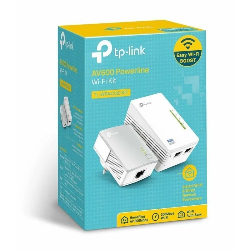Adaptador Powerline TP-Link TL-WPA4220KIT 300Mbps, foto 2