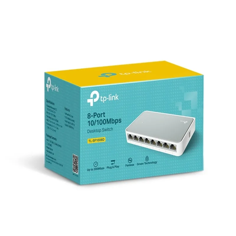 Switch TP-Link TL-SF1008D 8 Puertos, foto 3