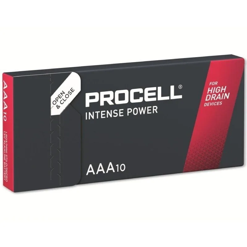 Pack de 10 Pilas AAA L03 Duracell PROCELL DURINTLR3C10