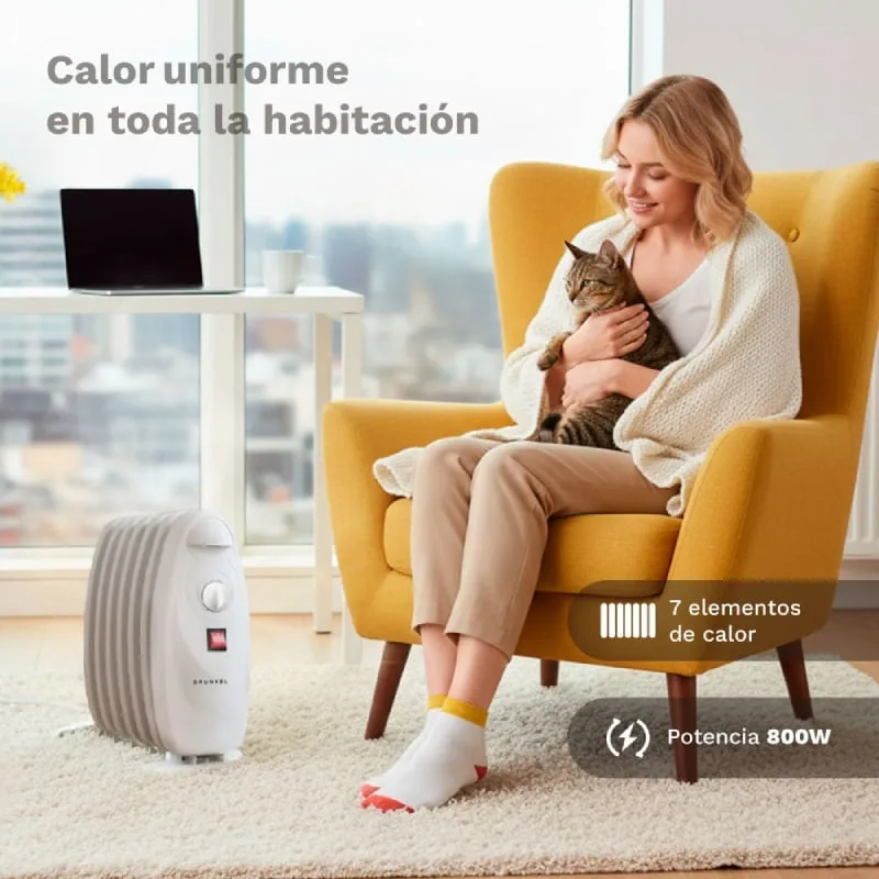 Radiador de Aceite Grunkel RACP-80D, foto 4