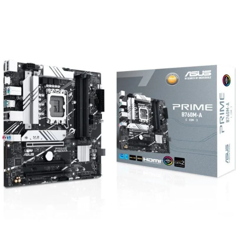 Placa Base Asus Prime B760M-A-CSM Socket 1700