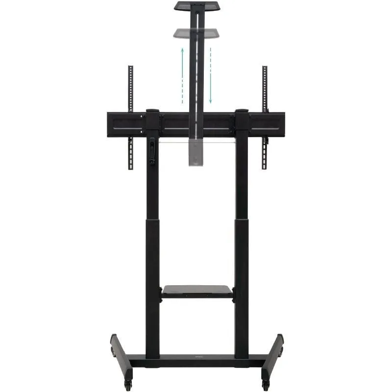 Soporte de Suelo Inclinable con Ruedas TooQ FS20406HM-B para TV de 60-100", foto 2